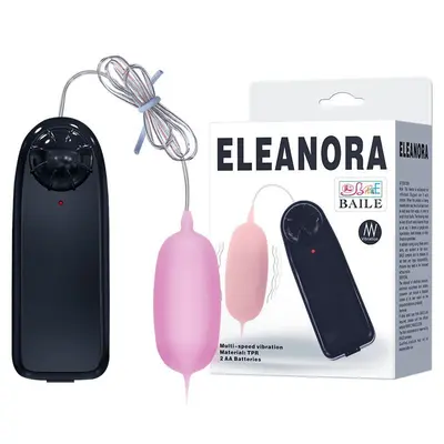LyBaile Eleanora Cyber ​​Vibrating Egg Pink - Віброяйце, 9 см (рожевий)