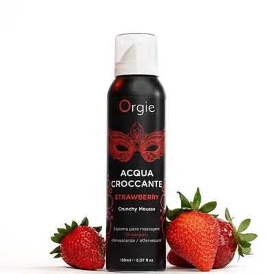 Acqua Crocante - Шипуча зволожуюча пінка для масажу, 100 мл