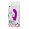 Pretty Love Sheila Rolling Vibrator Purple - Вібратор-кролик з імітацією оральних пестощів, 19.4х3.8 см (фіолетовий)