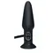 Orion True Vibrating Anal Plug надувна анальна пробка з вібрацією, 17х2.6 см