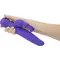 Swan Touch Duo Teal - вібратор-кролик із сенсорним керуванням та ротацією, 14х3.8 см (фіолетовий)
