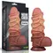 Фаллоимитатор Dual-Layered Silicone Cock With Rope 9.5", 24.5 см