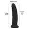 Фалоімітатор з ароматом лакриці - Toyz4lovers Delicious Dildo Liquorice, 19,5 см