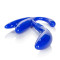 Анальная пробка Apollo Curved Prostate Probe (синий)