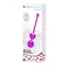 LyBaile Pretty Love Werner Kegel Ball - Вагінальні кульки з вібрацією, 20.5х3.4 см (фіолетовий)