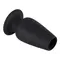 Orion Lust Tunnel Plug M - силиконовый анальный тоннель, 10х5 см (черный)