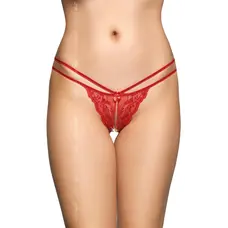 SoftLine G-String 2495 - red - Жіночі стрінги, S/M (червоний)