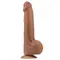 Реалистичный фаллоимитатор Sliding-Skin Dual Layer Dong 11.5", 29 см