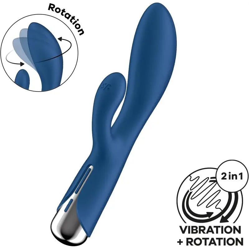 Вибратор-кролик Satisfyer Spinning Rabbit 1