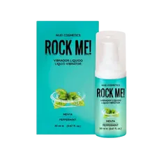 Рідкий вібратор Nuei Rock Me!, 20 мл (м'ята)