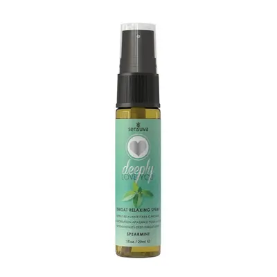 Розслаблюючий спрей для мінету Sensuva Deeply Love You Spearmint, 29 мл (м'ята)