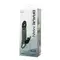 LyBaile Brave Men Vibro Penis Sleeve Black With Bunny - вібронасадка на член зі стимулятором клітора, 16.4х3.7 см (чорний)
