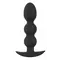 Orion Black Velvets Heavy Beads - Анальна пробка, 13,3х3,2 см (чорний)