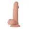 Beautiful Encounter Dildo Flesh - Реалістичний фалос на присосці, 19.4х4.2 см (тілесний)