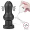 LoveToy King Sized Vibrating Anal Rammer 7" - Анальна пробка, 16х7 см (чорний)