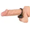 You2Toys Vibro Ring Dark - ерекційне кільце з вібрацією, 6х3 см (чорний)