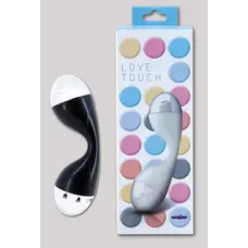Love Touch Massagegerat, Lichtsenor, Duo Vibro, - Классический вибратор, 12 см (черный)