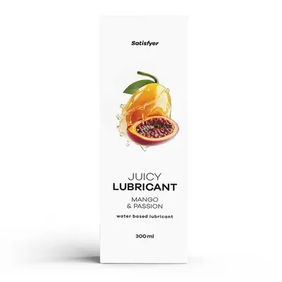 Лубрикант на водній основі Satisfyer Juicy Lubricant, 300 мл (манго)