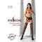 Эротические колготки-бодистокинг с тонкими подвязками Passion S028, One Size