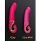Gvibe Gjay - Эргономичный вибратор из самого реалистичного материала, 22х3.9 см (розовый)