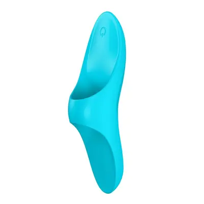 Satisfyer Teaser Light Blue - Вибратор на палец, 12х3.5 см (голубой)