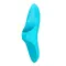 Satisfyer Teaser Light Blue - Вібратор на палець, 12х3.5 см (блакитний)