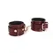 Шкіряні наручники Liebe Seele Wine Red Wrist Cuffs