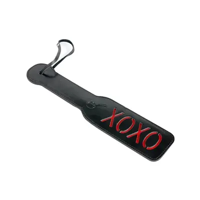Шлепалка кожаная ХОХО (черный)
