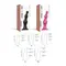 Анальная ёлочка насадка для страпона Strap-On-Me Dildo Plug Beads, 16,8х5,2 см размер XXL