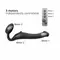 Безремінний страпон Strap-On-Me Vibrating M, 18 см