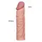 LoveToy Pleasure X-Tender Penis Sleeve Flesh Add 2" - Насадка-реалістик, що подовжує, +5 см (тілесний)