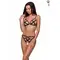 NICKY THONG black XXL/XXXL - Passion Exclusive - Трусики из стреп