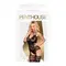 Penthouse Hottie - Бодистокинг в будуарном стиле, S-L (чёрный)