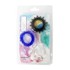Boss C-Ring Set Color - Набор эрекционных колец, 3 шт