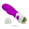 LyBaile Pretty Love Vibrator Arthur - Вибратор с рельефной головкой, 20х3.2 см (фиолетовый)