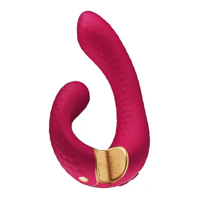 Shunga - Miyo Intimate Massager - Вібратор, 18.5х3.8 см (малиновий)