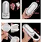 Tenga Flip Zero інноваційний японський мастурбатор, 18 см (білий)