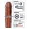 Pipedream FX Mega 2 Inch Extension - Удлиняющая насадка на пенис, +5 см (коричневый)