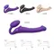 Безремінний страпон Strap-On-Me Vibrating M, 18 см