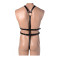 Strict Male Full Body Harness - мужская сбруя на все тело, S-L (чёрный)