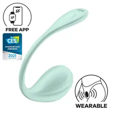 Виброяйцо со смарт управлением Satisfyer Smooth Petal