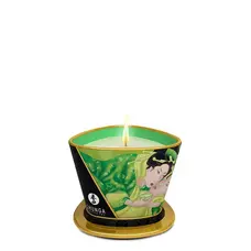 Shunga Massage Candle Exotic Green Tea - Масажна свічка з ароматом зеленого чаю, 170 мл
