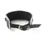 Art of Sex - Collar Ring - Нашийник з натуральної шкіри зі стразами та кільцем, від 30 до 40 см
