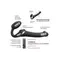 Безремневой страпон Strap-On-Me Multi Orgasm S, 14.7 см