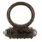 You2Toys Vibro Ring Dark - ерекційне кільце з вібрацією, 6х3 см (чорний)