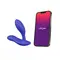 We-Vibe Vector + Лубрикант 50 мл - Массажер простаты, 10.6х3 см (синий)
