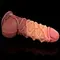 Фаллоимитатор Dual-Layered Silicone Cock With Rope 9.5", 24.5 см