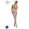 Passion Eco S001 - Эротические колготки-бодистокинг, S-L (белый)