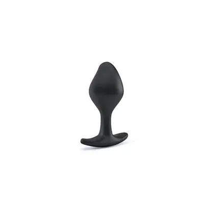 Mystim Rocking Force S - Силіконова анальна пробка для електростимулятора, 10х3,7 см