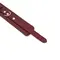 Шкіряні наручники Liebe Seele Wine Red Wrist Cuffs